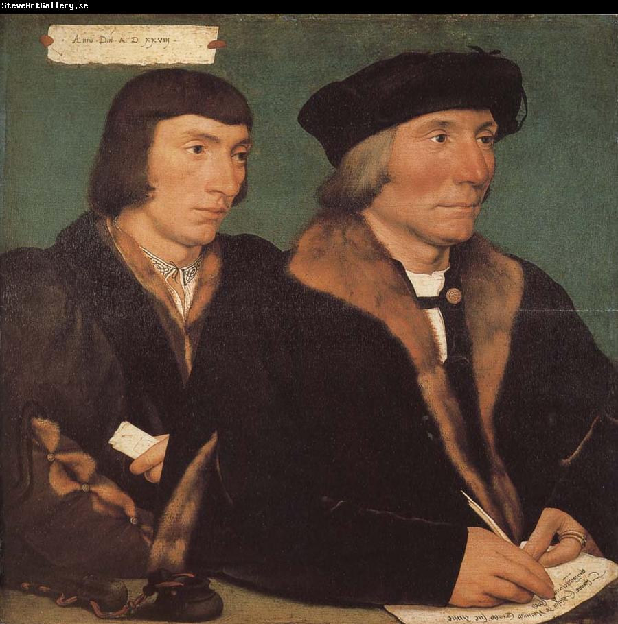 Hans Holbein Thomas and his son s portrait of John